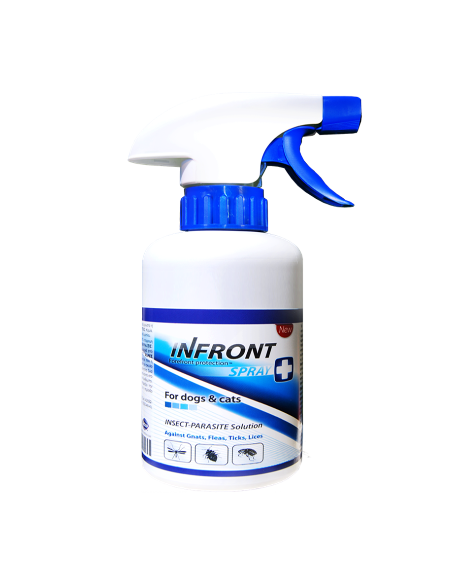 INFRONT Spray ΒΙΟΚΤΟΝΟ ΑΝΤΙΠΑΡΑΣΙΤΙΚΟ ΣΠΡΕΪ για σκύλους και γάτες 375ml